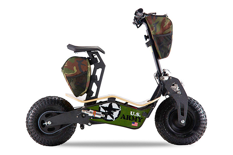 Velocifero 2000W Mad E-Scooter 60V/20Ah Lith 6 - Army