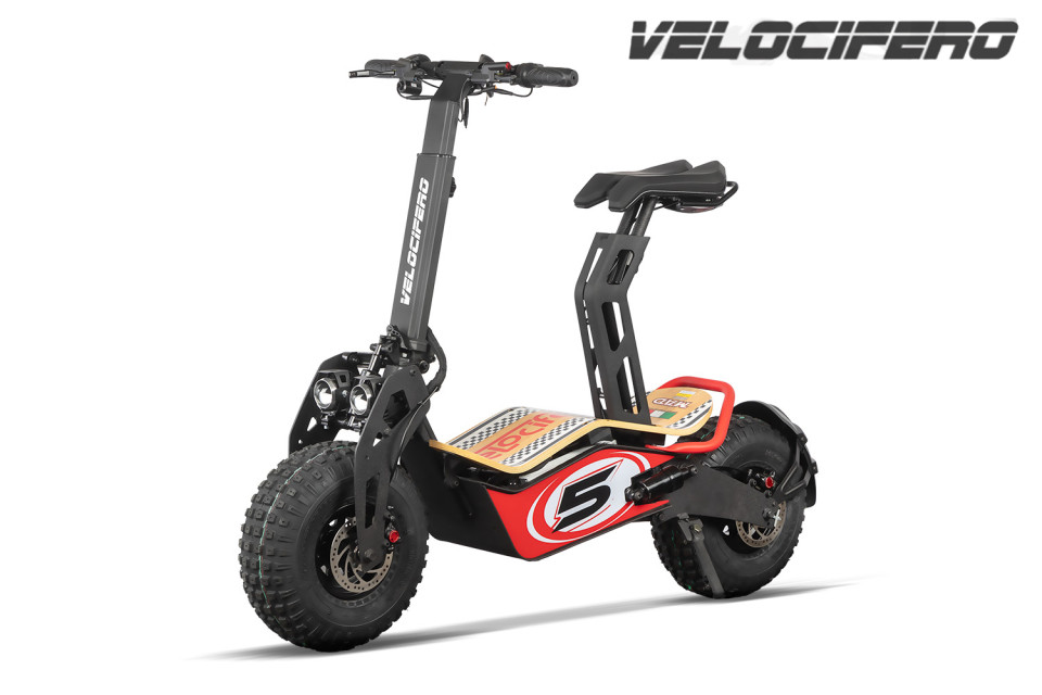 Velocifero 2000W Mad E-Scooter 60V/20Ah Lith 6 - Race