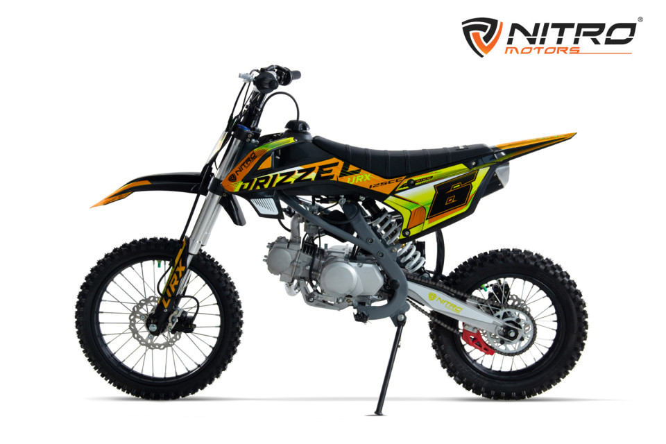 Dirtbike 125cc Drizzel UX URX 17/14 Kick Start orange