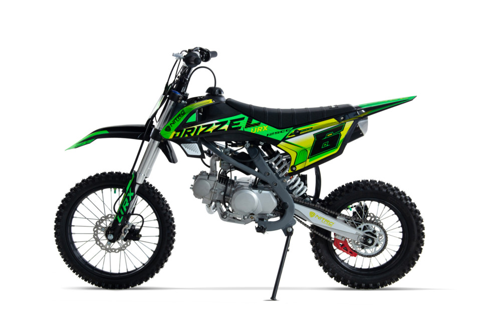 Dirtbike 125cc Drizzel UX URX 17/14 Kick Start orange