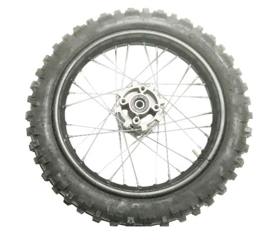 (210C2a) 16 inch velg + band (achter)