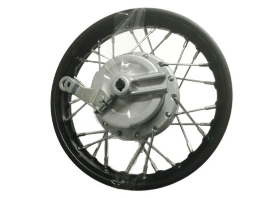 (222C4a) 10 inch achtervelg staal