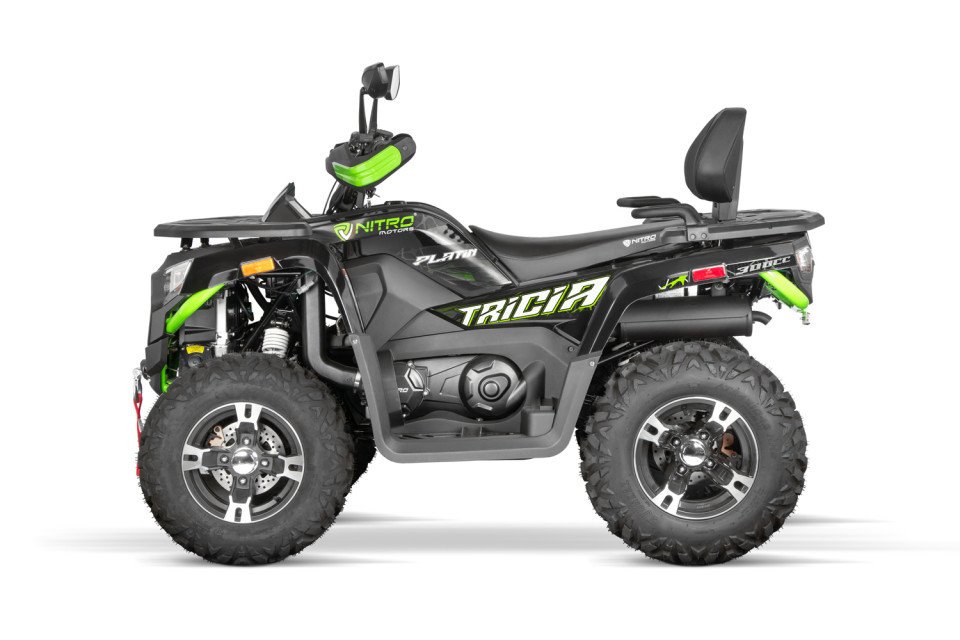Tricia landbouw quad met kenteken 300cc T3B Groen