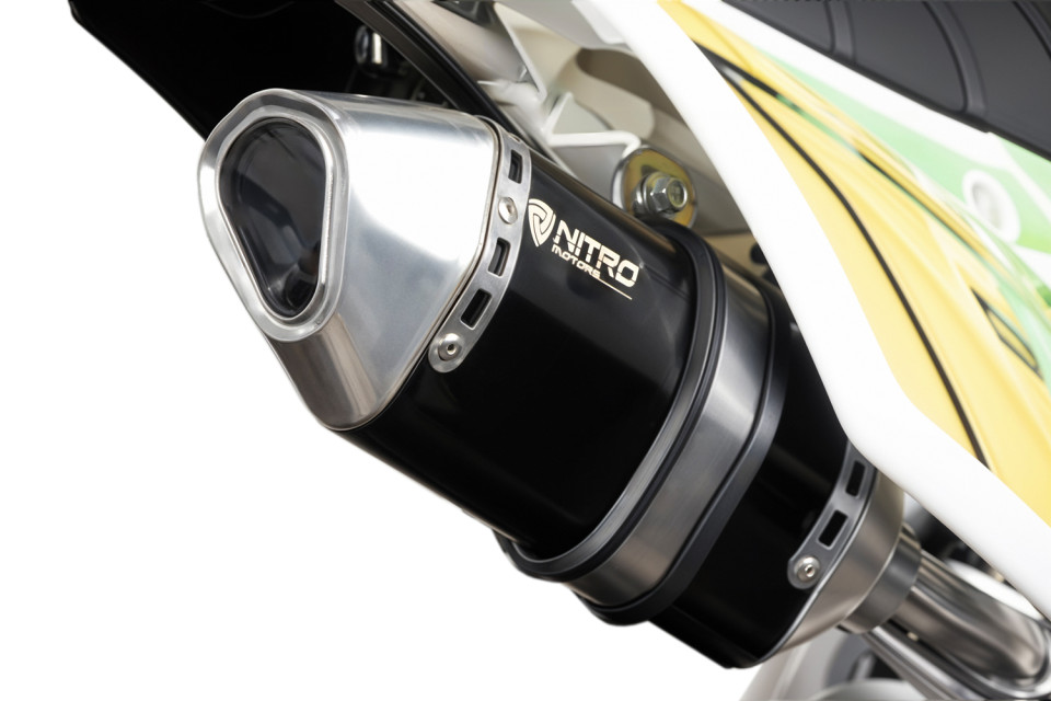 Dirtbike 125cc Drizzel UX URX 17/14 Kick Start green