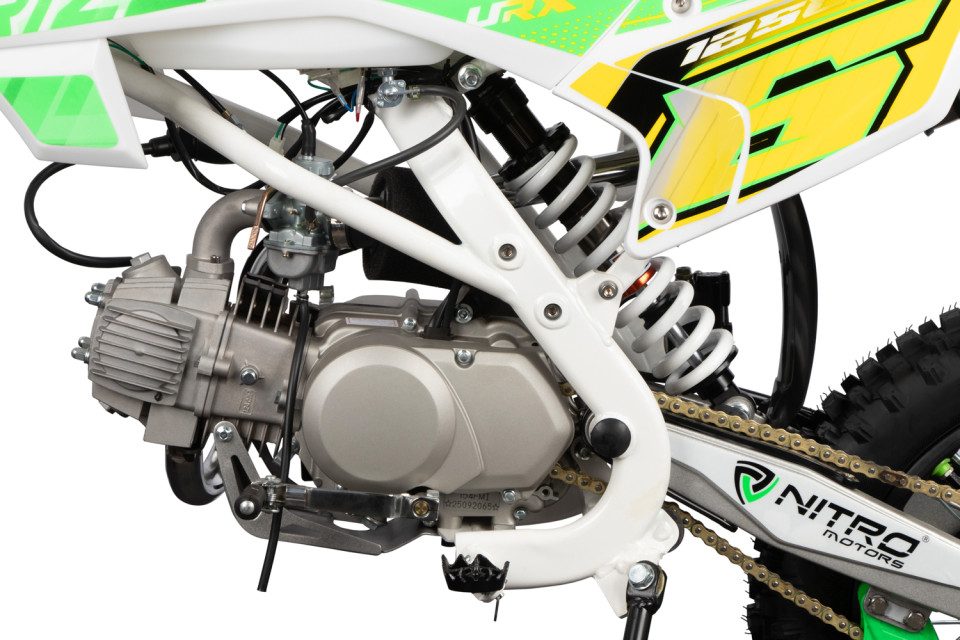 Dirtbike 125cc Drizzel UX URX 17/14 Kick Start green