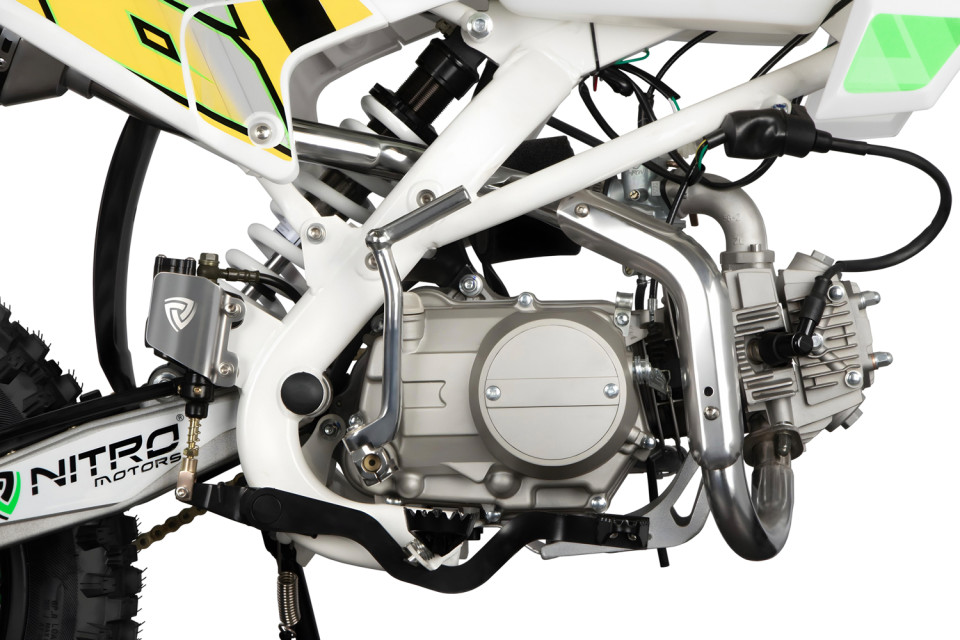 Dirtbike 125cc Drizzel UX URX 17/14 Kick Start green