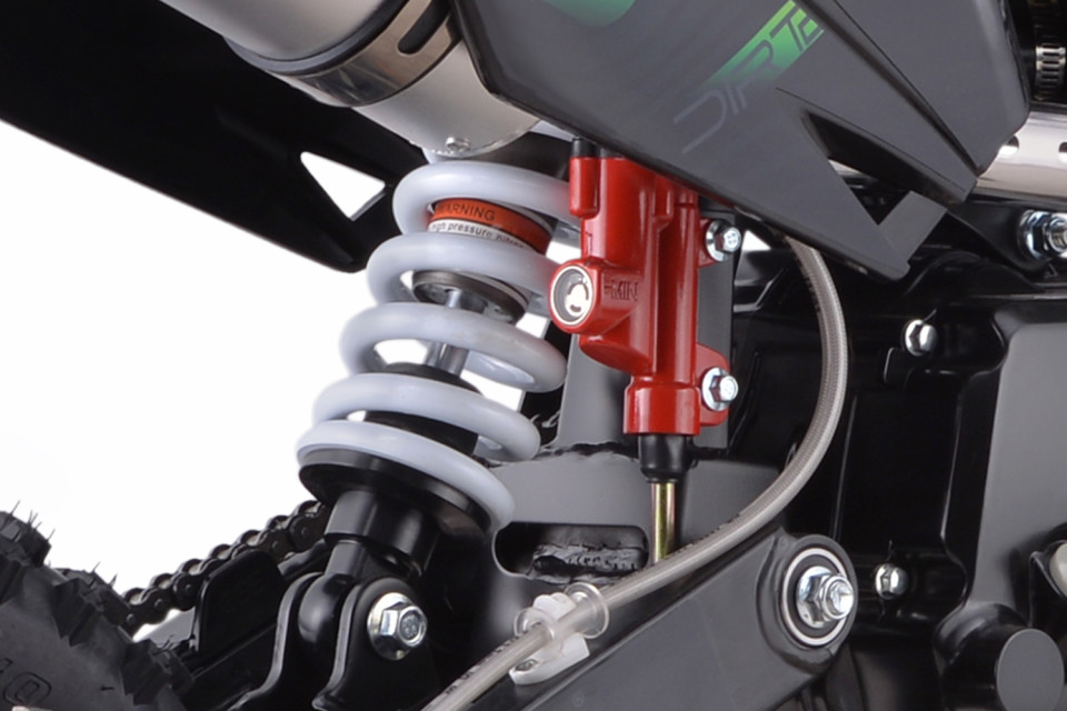 Dirtbike 110cc Storm V3 12/10 Semi Aut e-start + kickstart