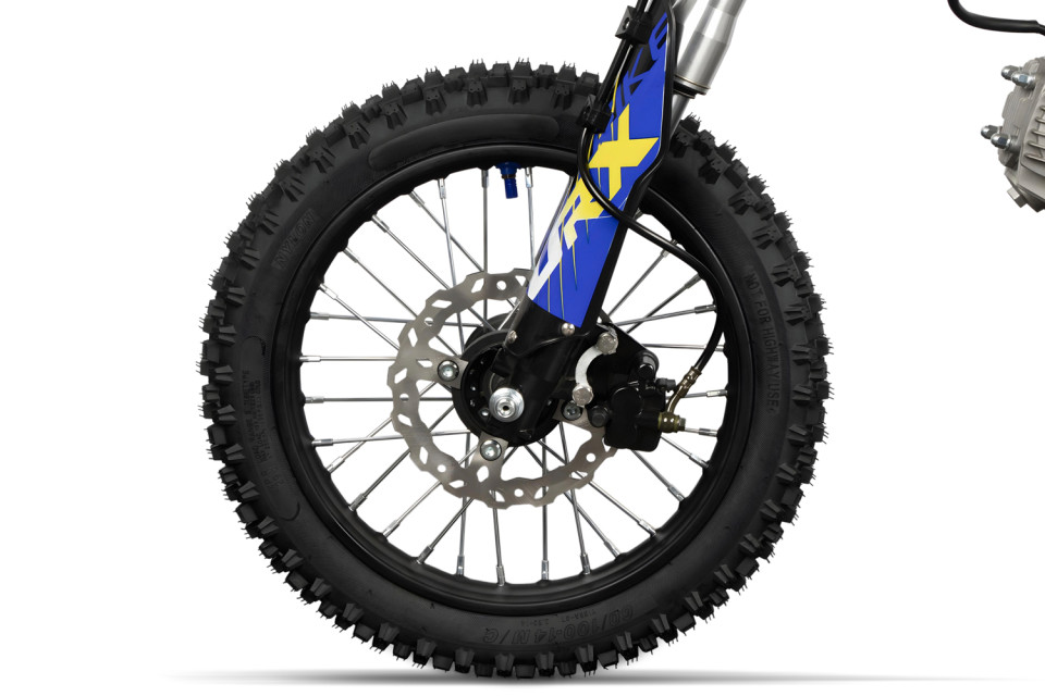 Dirtbike 125cc Drizzel UX URX 14/12 kickstart orange