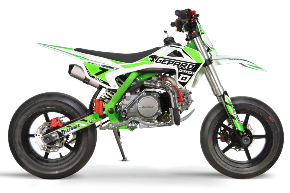 Dirtbike 110cc CRX Performance Supermoto 12/12 red