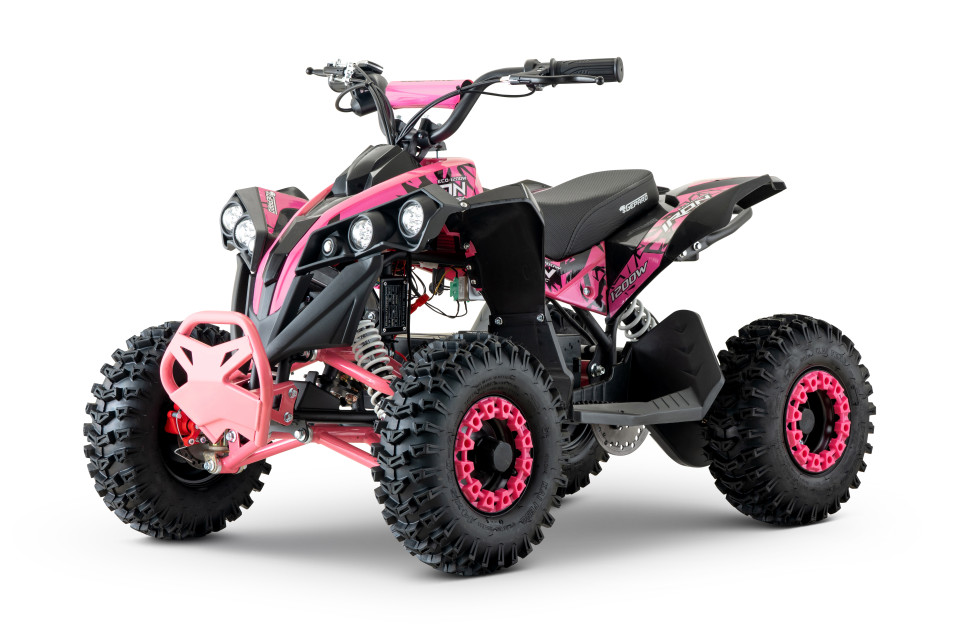 Midi Kinderquad Gepard Iron XL S6 1200W 48V Pink