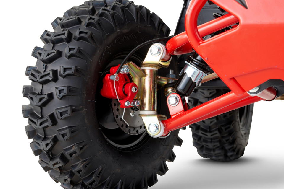 Midi Kinderquad Gepard Iron XL S6 1200W 48V Red