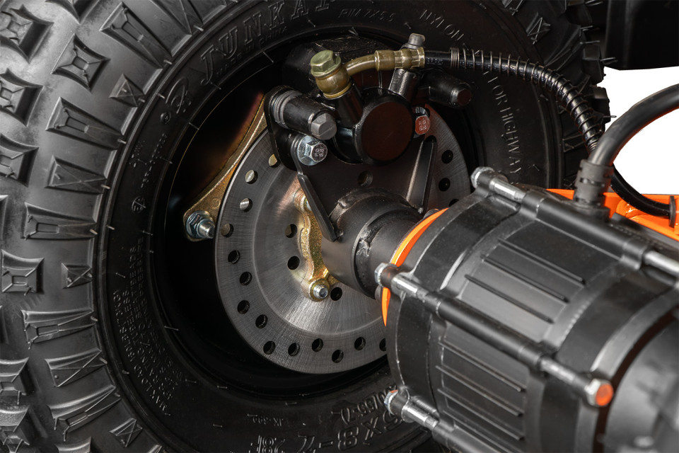 Kinderquad 1200W Cooba  48V12Ah lead acid Quad