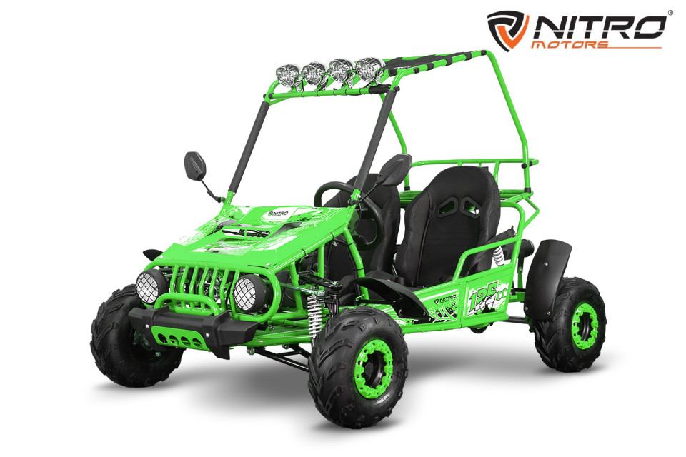 Buggy 125CC RG7-A Hunt 7'' Automaat Green
