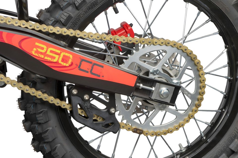 Dirtbike Tornado V3 21/18 BRX red