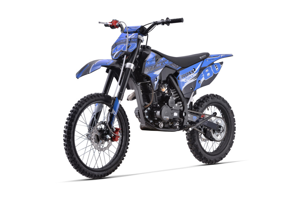 Dirtbike 250cc Hurricane V2 19/16 KickStart V3 blue