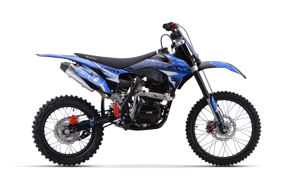 Dirtbike 250cc Hurricane V2 19/16 KickStart V3 blue