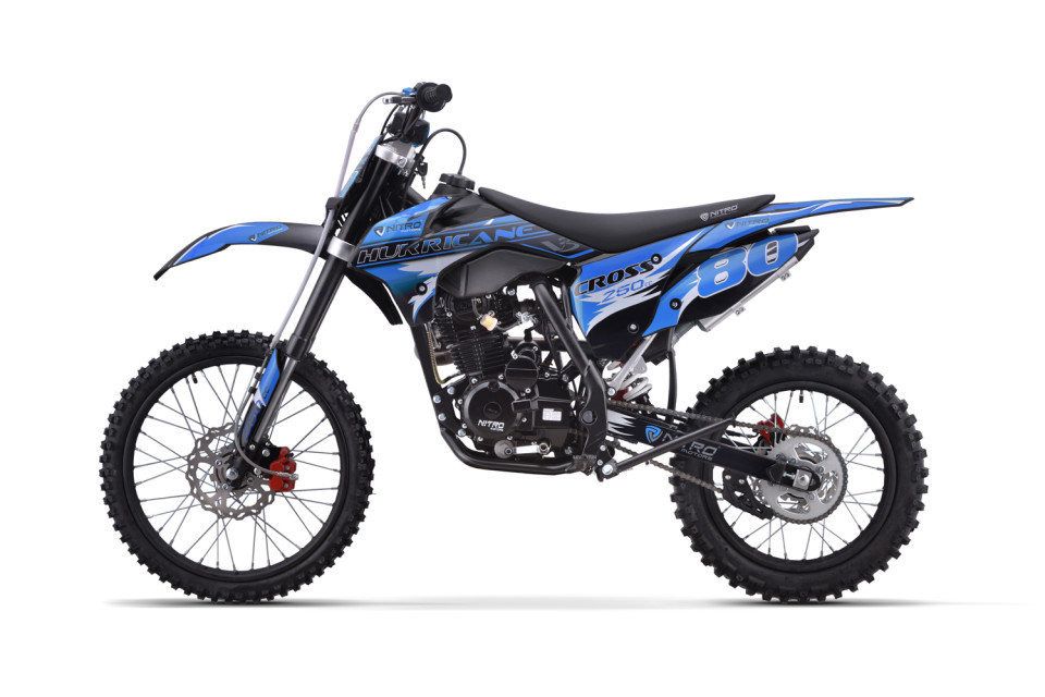 Dirtbike 250cc Hurricane V2 19/16 KickStart V3 blue