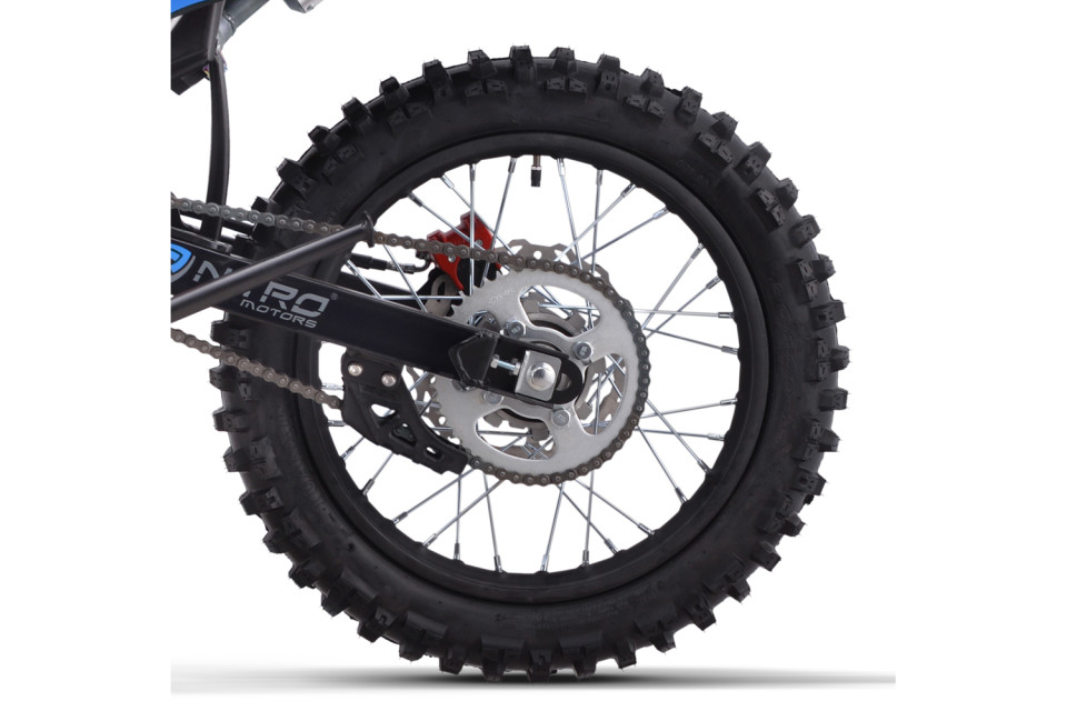 Dirtbike 250cc Hurricane V2 19/16 KickStart V3 blue