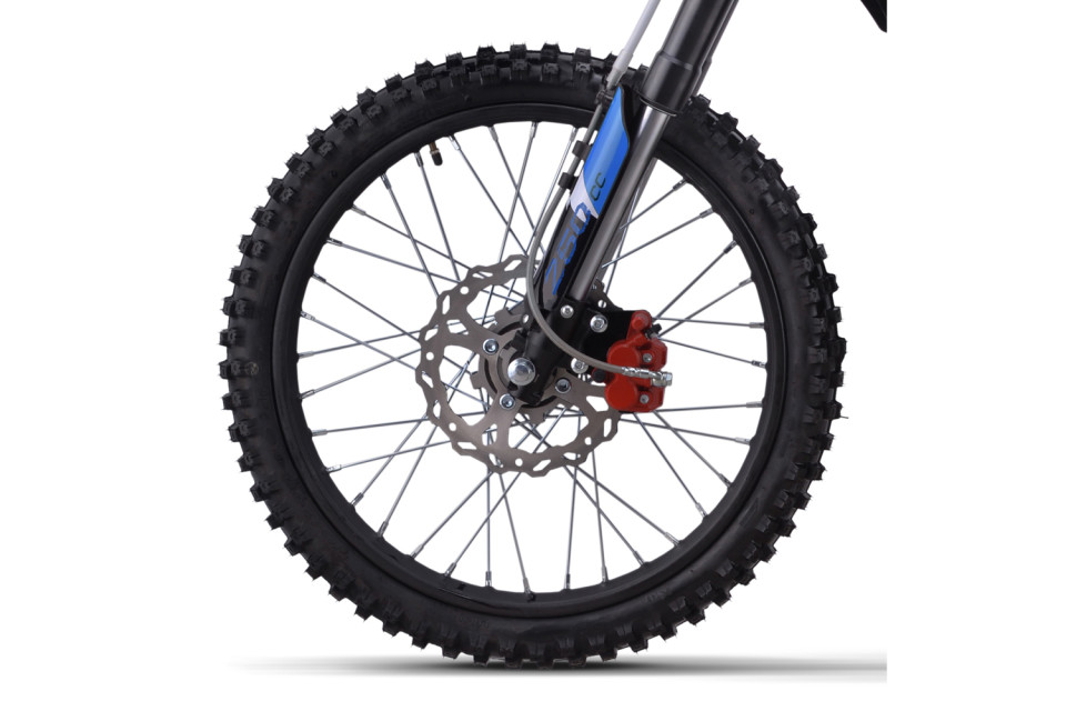 Dirtbike 250cc Hurricane V2 19/16 KickStart V3 blue