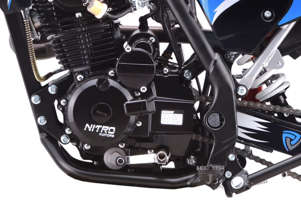 Dirtbike 250cc Hurricane V2 19/16 KickStart V3 blue