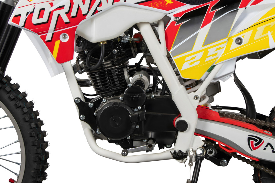 Dirtbike 250cc Tornado UX URX 21/18 Kick + E-Start red