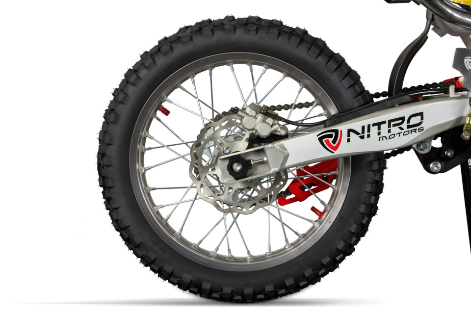 Dirtbike 250cc Tornado UX URX 21/18 Kick + E-Start red