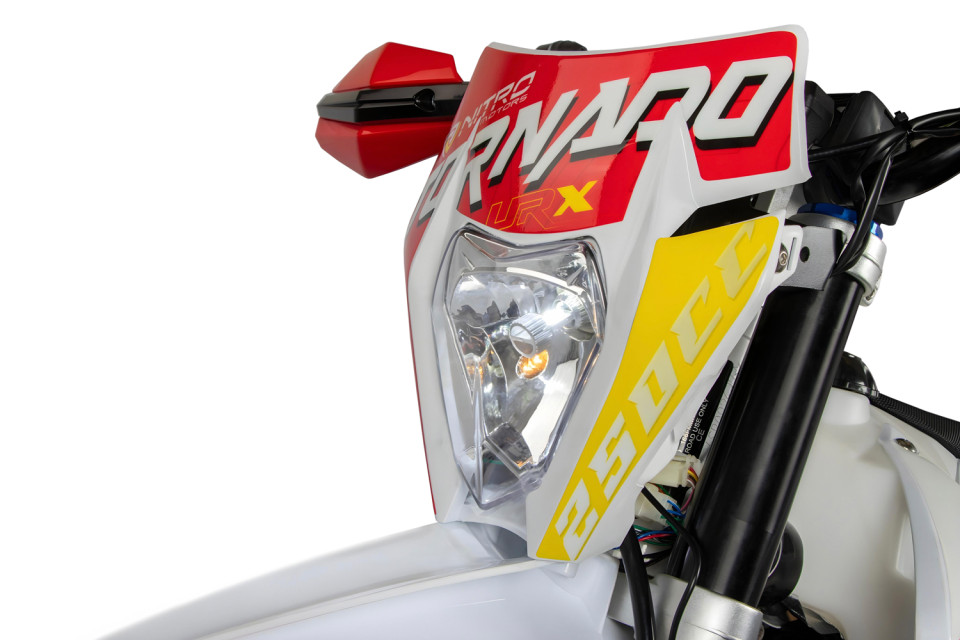 Dirtbike 250cc Tornado UX URX 21/18 Kick + E-Start red