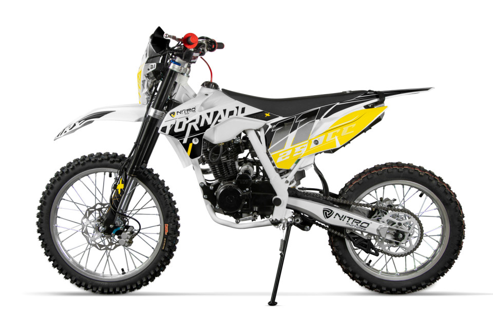 Dirtbike 250cc Tornado UX URX 21/18 Kick + E-Start black/orange