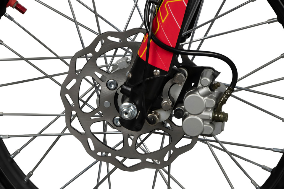 Dirtbike Hurricane UX URX 19/16 Kick + E-Start blue