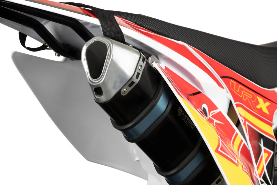 Dirtbike Hurricane UX URX 19/16 Kick + E-Start blue