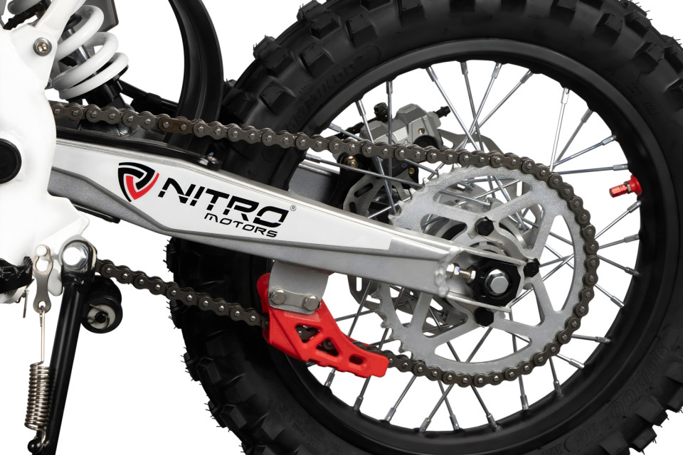 Dirtbike Hurricane UX URX 19/16 Kick + E-Start green