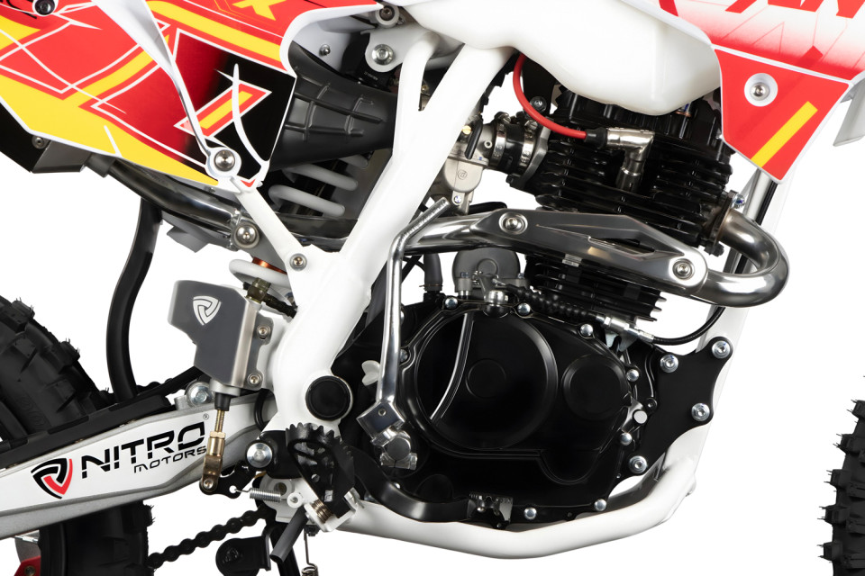Dirtbike Hurricane UX URX 19/16 Kick + E-Start red
