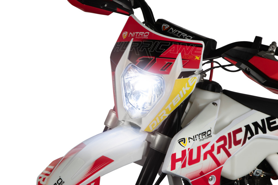 Dirtbike Hurricane UX URX 19/16 Kick + E-Start red