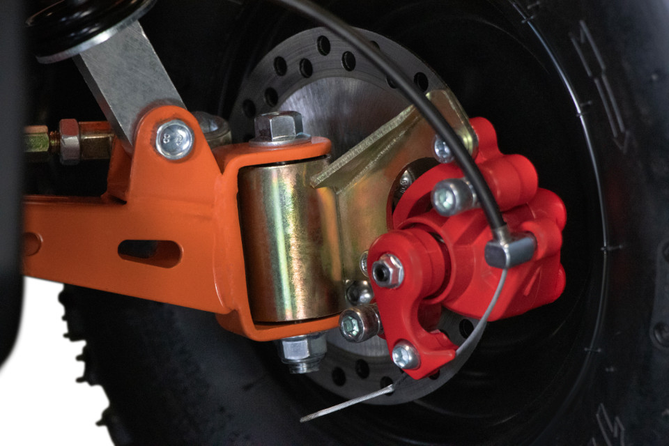 1200W Eco mini Kinder Quad Torino Sport 6 red