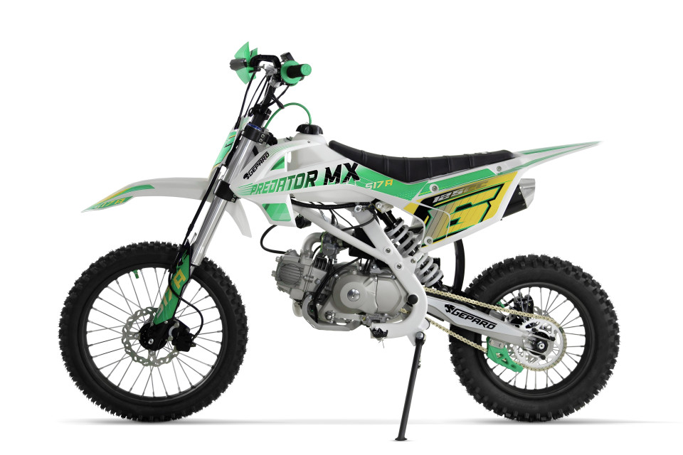 Midi Dirtbike Gepard Predator MX-A S17/14 125cc Green