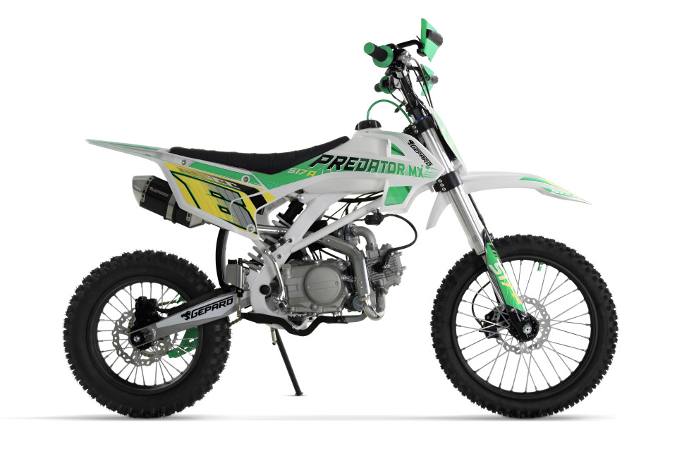 Midi Dirtbike Gepard Predator MX-A S17/14 125cc Green