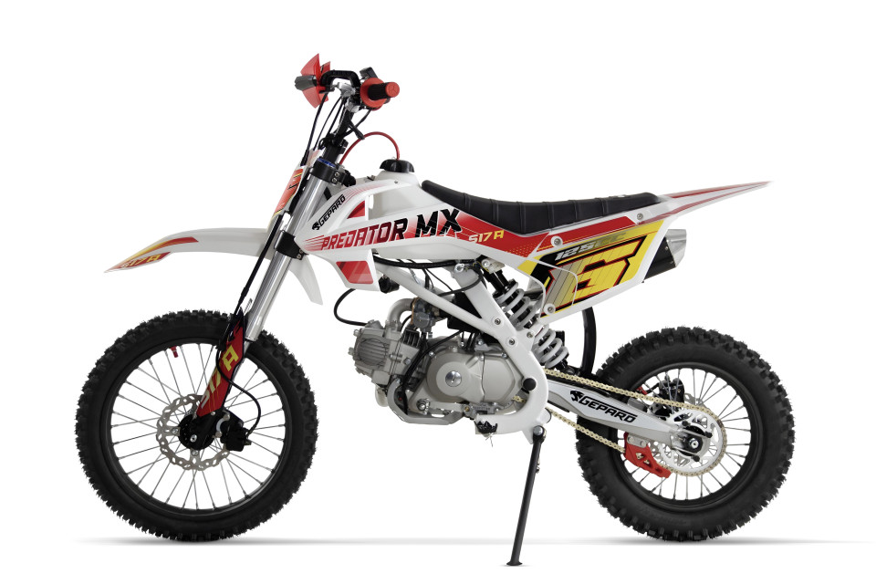 Midi Dirtbike Gepard Predator MX-A S17/14 125cc Red