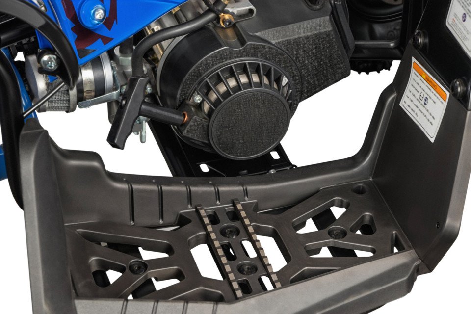 Kinderquad 49cc Avenger PRM 6 inch E-start Blue