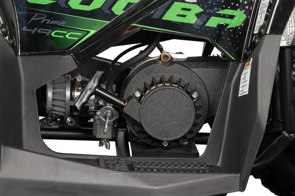 kinderquad 49cc Cooba ATV Pullstart 6 Red