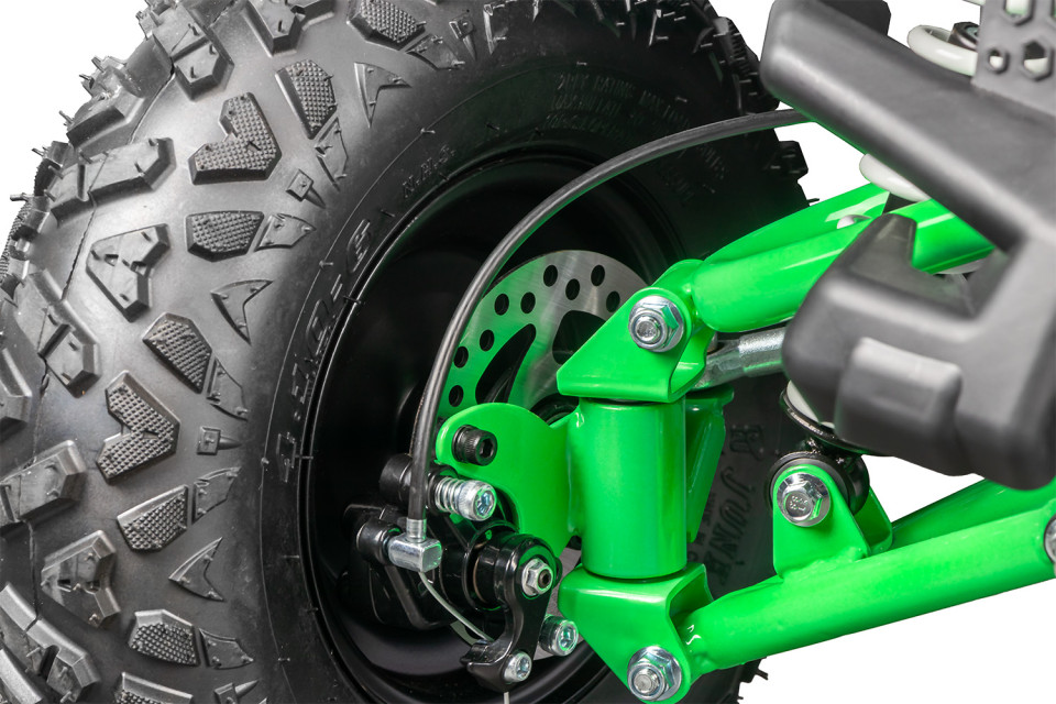 kinderquad 49cc Cooba ATV Pullstart 6 Red