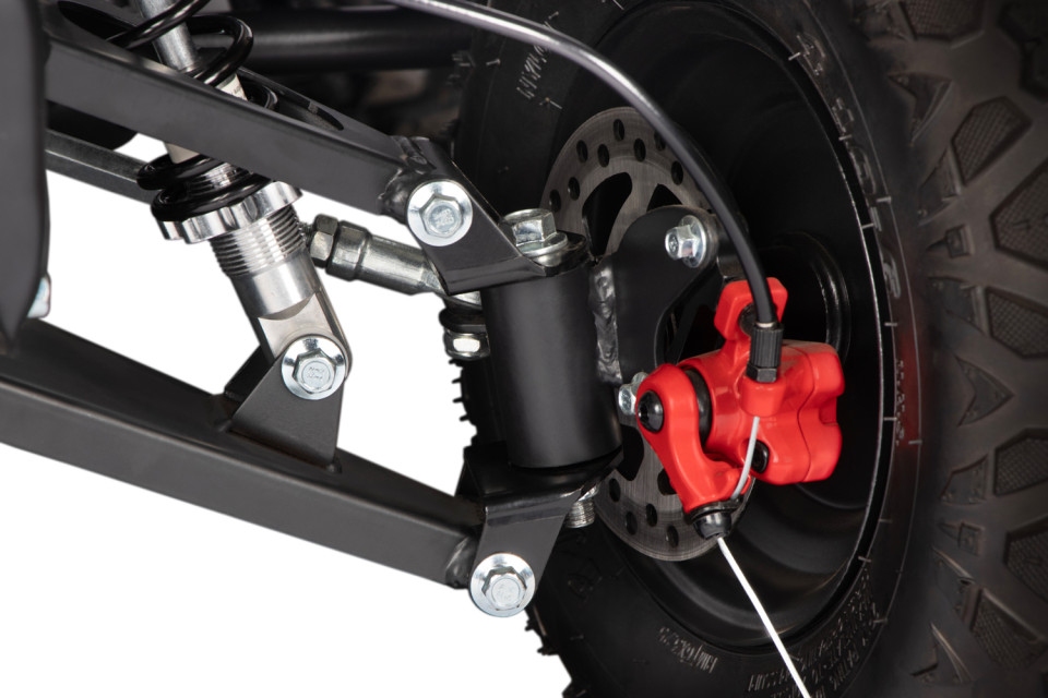 Nitro Motors Python Cross Eco mini Quad 1000W 36V 6 inch green