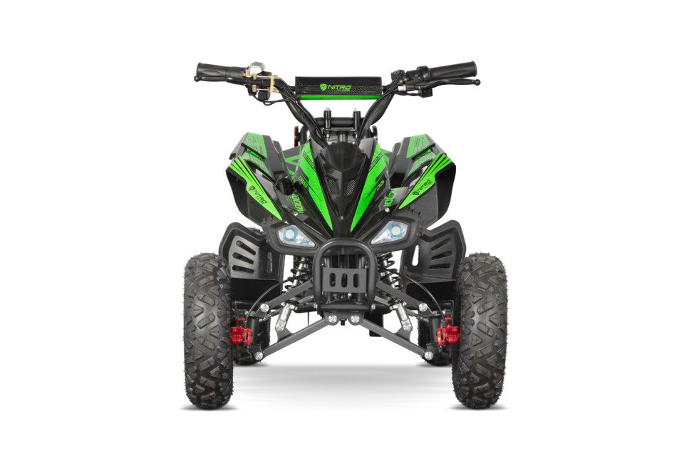 Nitro Motors Python Cross Eco mini Quad 1000W 36V 6 inch red