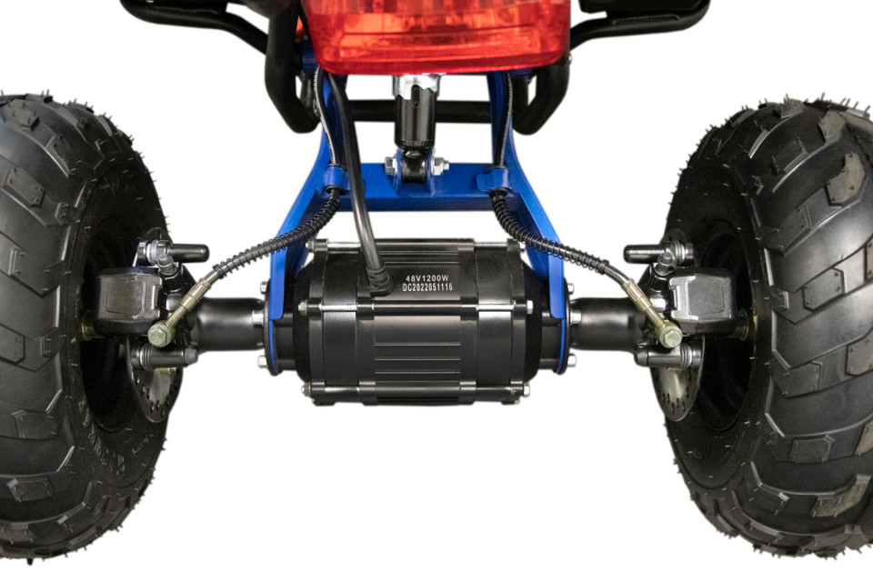 Eco Kinderquad 1200W Avenger PRM 6 inch Blauw