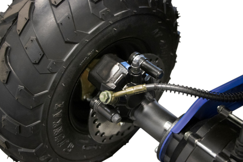 Eco Kinderquad 1200 Avenger PRM 6 inch Geel