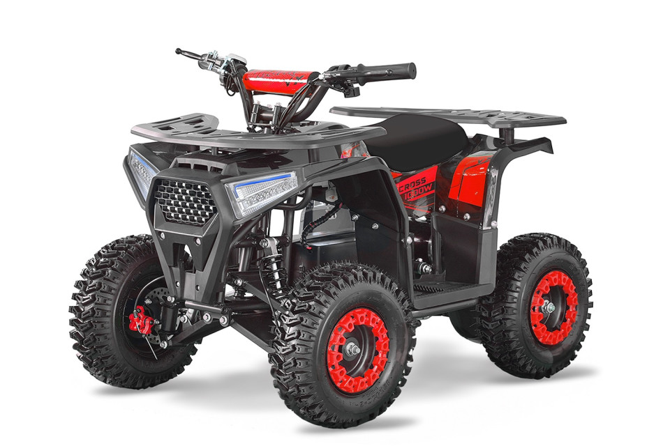 1000W Eco mini Kinder Quad Acanto VX Red