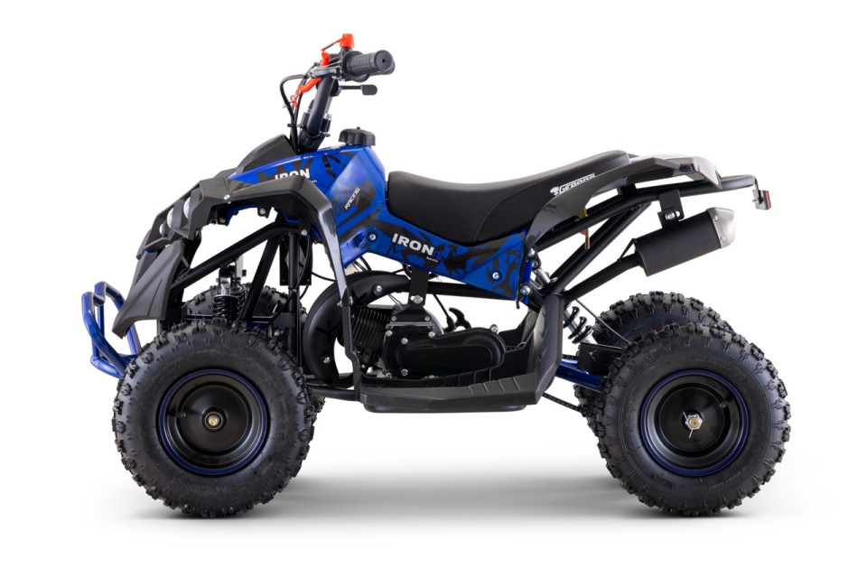 Gepard Kinderquad 49cc Iron 6 inch Blue