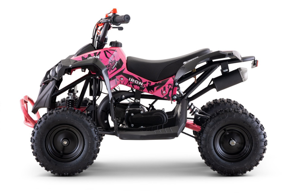 Gepard Kinderquad 49cc Iron 6 inch Pink