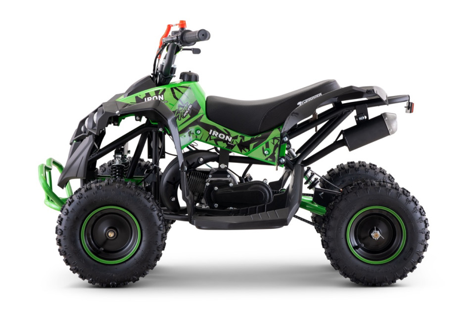 Gepard Kinderquad 49cc Iron 6 inch Green