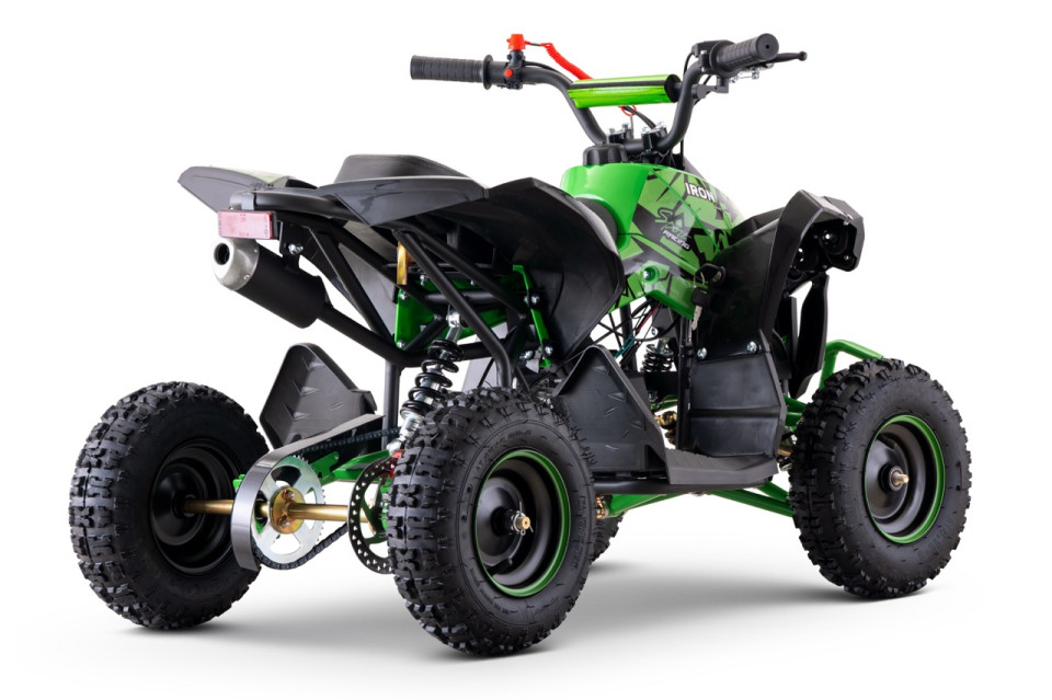 Gepard Kinderquad 49cc Iron 6 inch Green