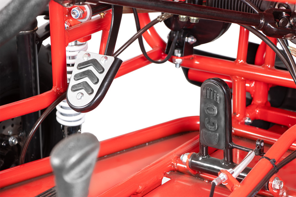 Buggy 125CC RG7-A Hunt 7'' Automaat Red